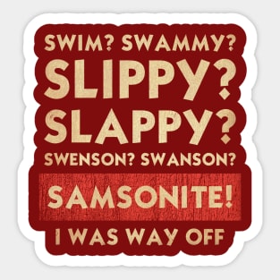 Samsonite!! Sticker